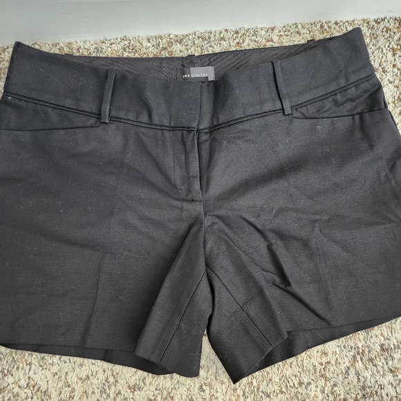 The Limited Black Cotton shorts 6 - Picture 1 of 3